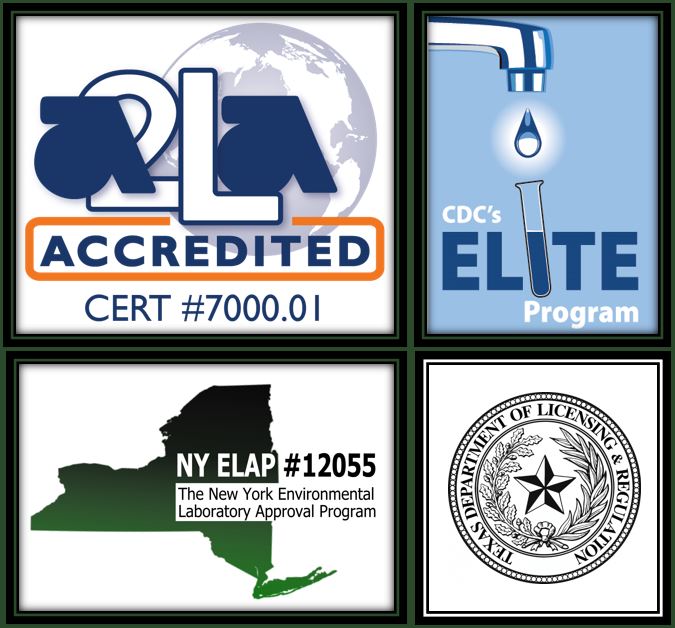 Microbiology Accreditations for US Micro Solutions